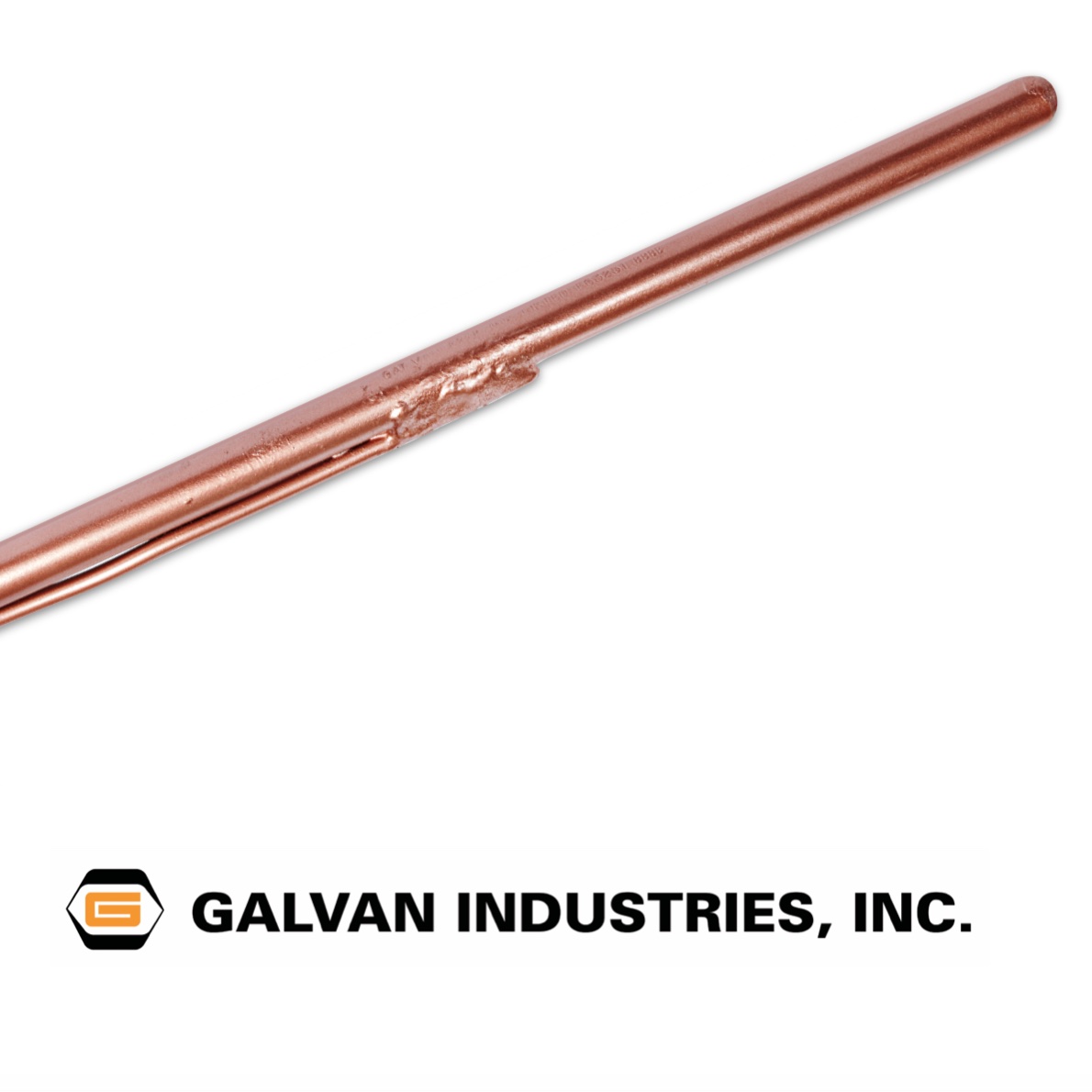 Galvan Copper-Bonded Pigtail Ground Rods Meet RUS Requirements, and Make Installation Faster and Safer